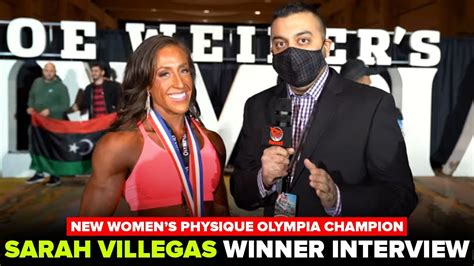 Sarah Villegas Wins 2020 Ms Olympia Womens Physique